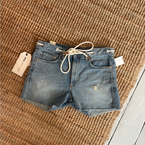 Rag & Bone Indigo Denim Shorts - Picture 1 of 5
